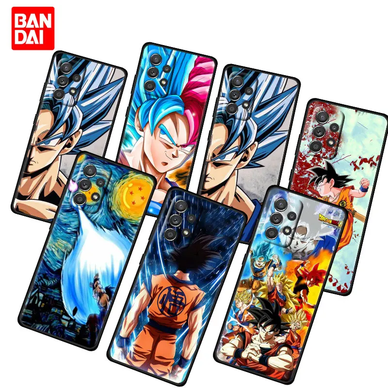 

Super Dragon Ball Z Goku Manga Case for Samsung Galaxy A03 A13 A31 A51 A50 A30 A70 A71 A32 Note 20 Ultra 5G Black Cover Silicone