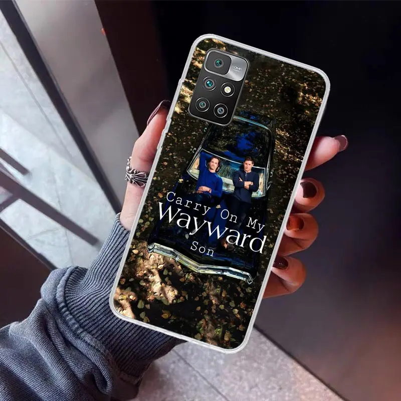 Чехол для телефона Babaite Supernatural SPN Dean And Sam Xiaomi Redmi 12C 12 10A 10C 10X 10 9A 9C 9T 9 8A 8 7A 7 6A 6 Pro K70 K60 K4