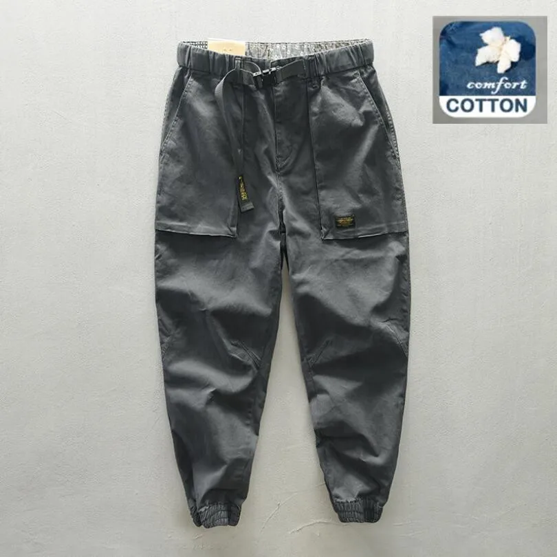 

Брюки-карго мужские с большими карманами, х/б