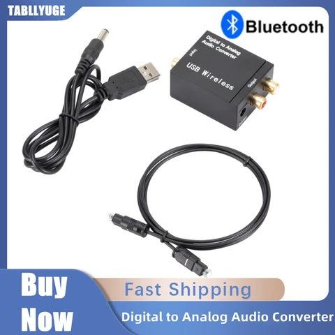 Цифро-аналоговый преобразователь аудио Coaxial/Toslink в RCA