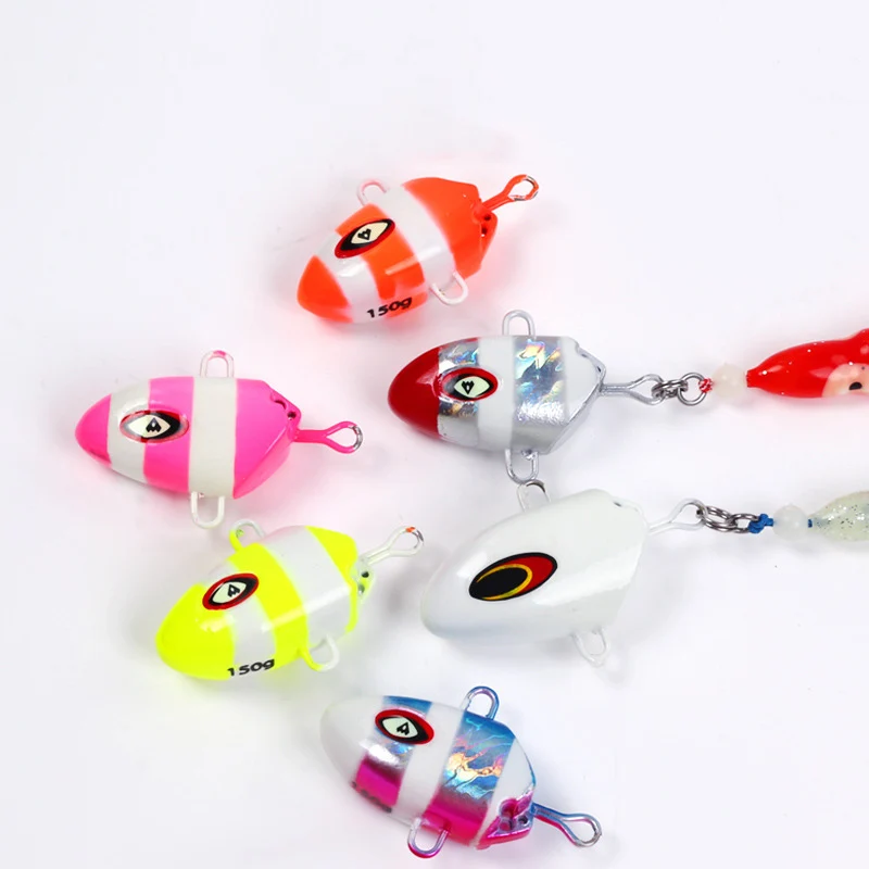 

100g Deep Sea Bottom Fishing Inchiku Slow Jigging Lure Luminious Lucanus Jig