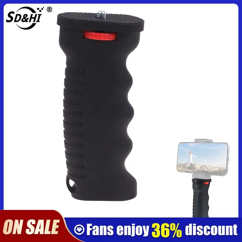 Black Camera Stabilizer Selfie Stick Handheld Grip Stabilizer Handle Mount Stand For Go Pro Smartphone DSLR Camcorder