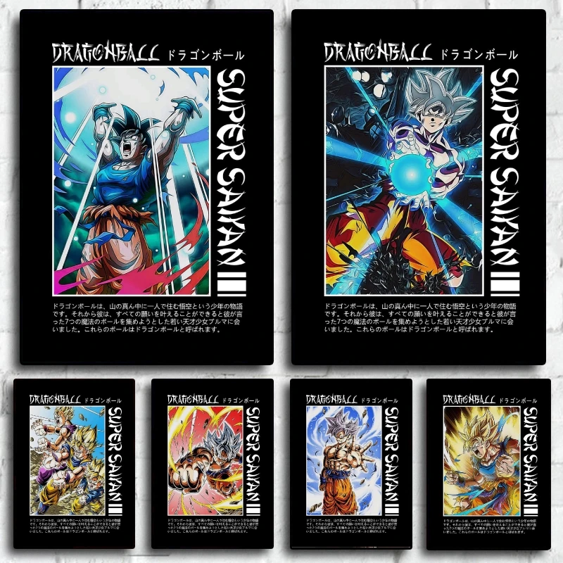 

Anime Posters Cartoon Character Picture Wall Decoration Modular Prints High Quality Art Friends Gifts Hanging Room Home