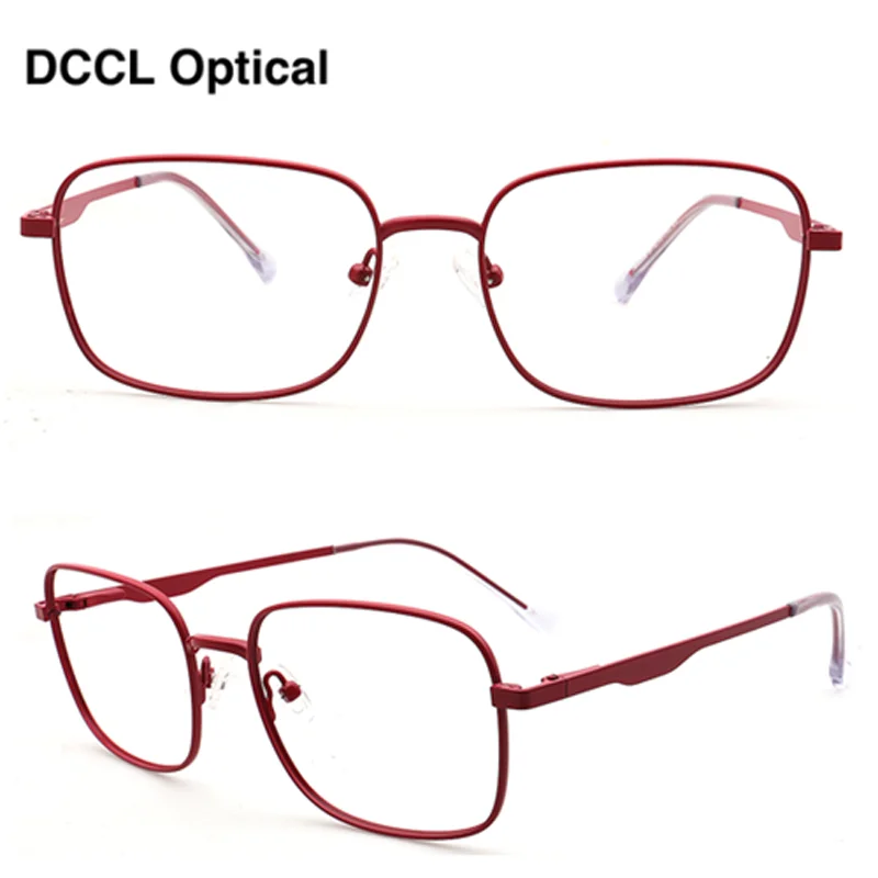DCCL модные красочные оправы для очков винтажные большие оптические очки женские