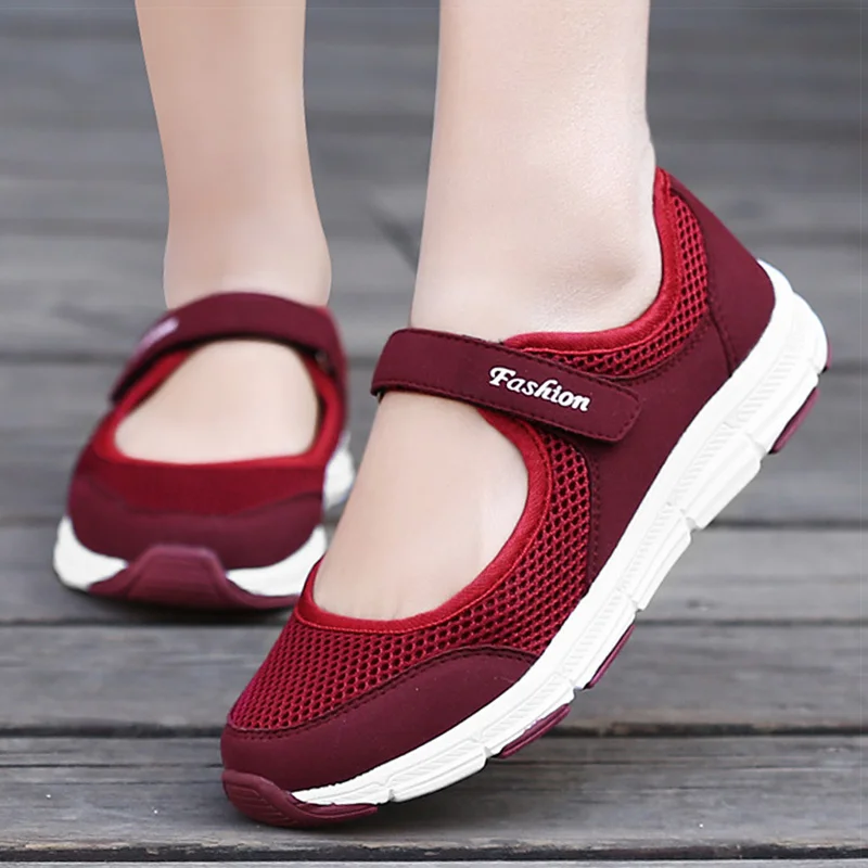 Ultra Light Women's Casual Shoes Sneakers Women's Flat Shoes Women's Breathable Vulcanized Shoes White Zapatillas Mujer