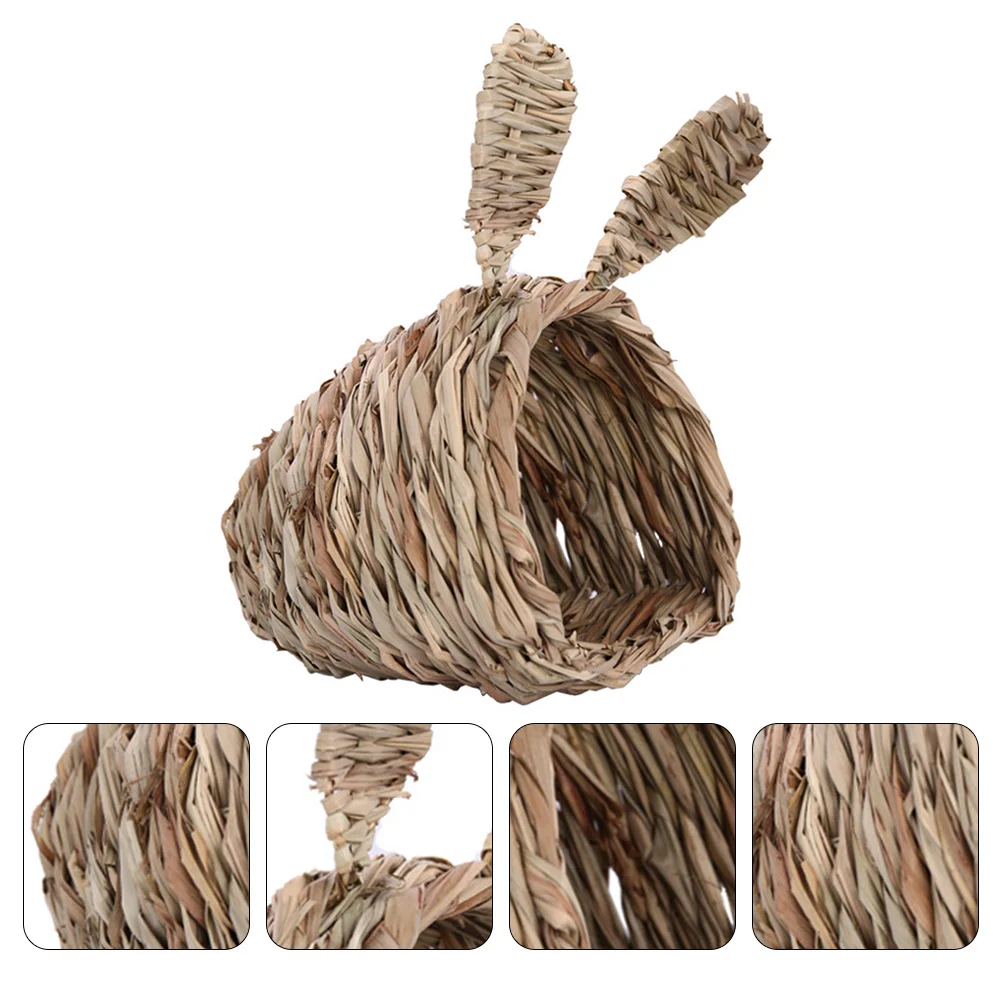 Съедобная хижина для кроликов гнездо домашних животных игрушки морской свинки