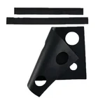 Портативная Защитная крышка для газовой плиты, противобликовая защита для плиты с 5 отверстиями, кухонные аксессуары, коврик, крышки для плиты