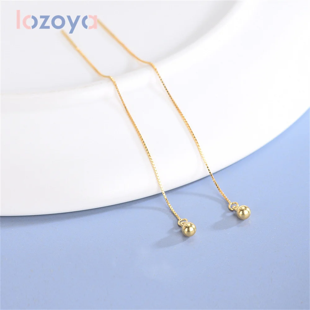 

Женские серьги-гвоздики Lozoya из серебра 925 пробы, с глянцевым шариком