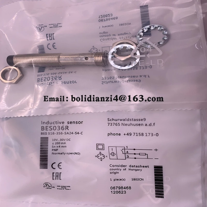 Быстрая доставка Бесконтактный переключатель BES 516-356-SA24-S4-C 516-356-S4-C В наличии