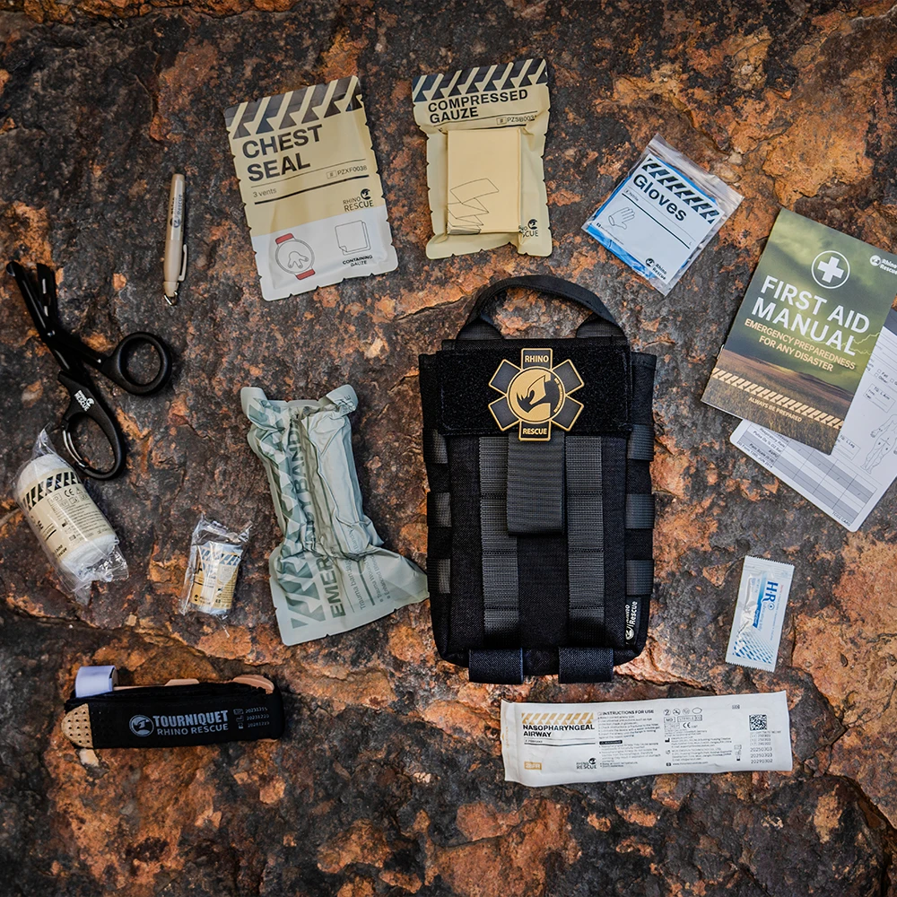 Фото Тактическая аптечка IFAK Molle, нейлоновая сумка EMT 500D с жгуткой, нагрудное уплотнение, повязка для экстренной помощи на открытом воздухе №1