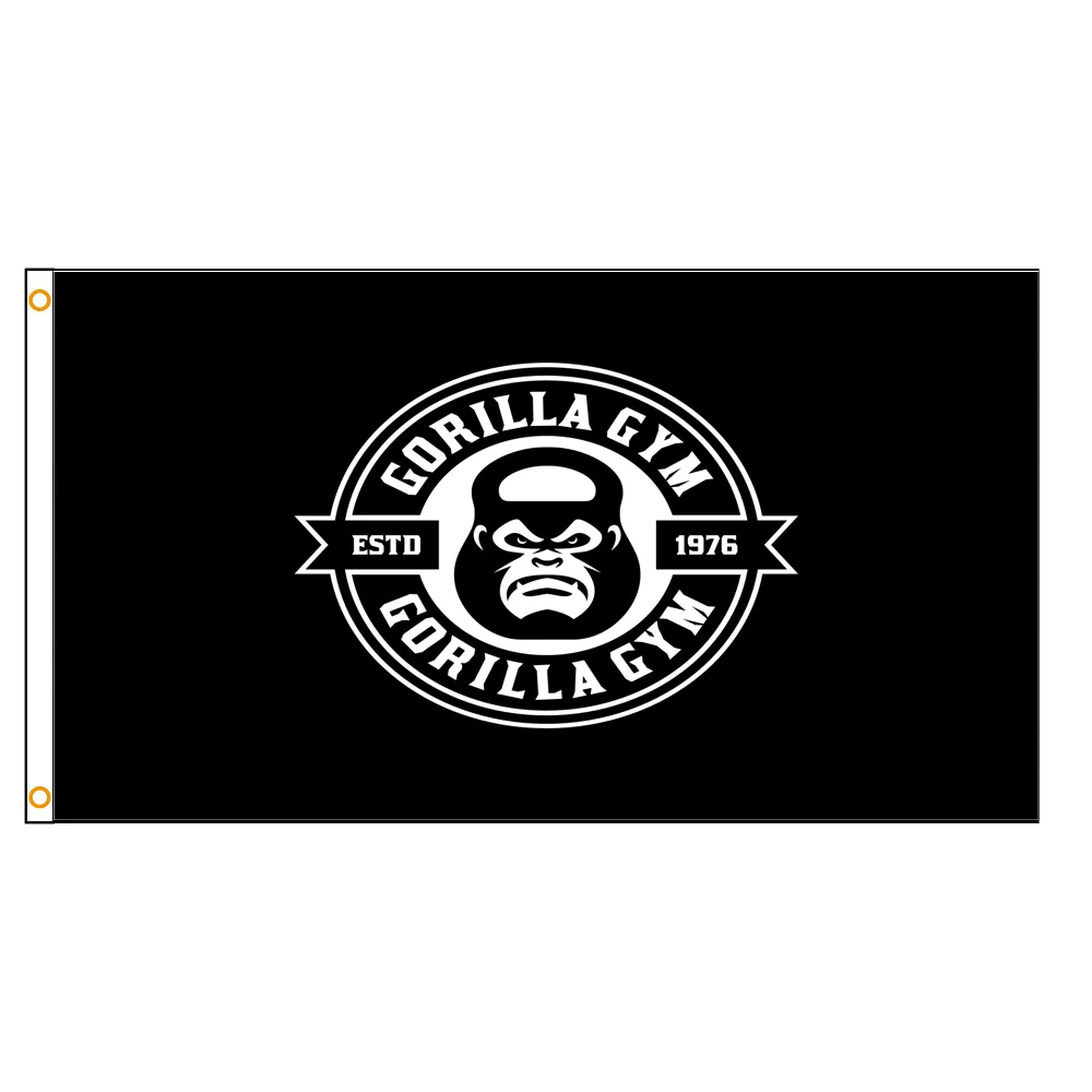 3x5 футов гимнастический флаг Gorilla для украшения |