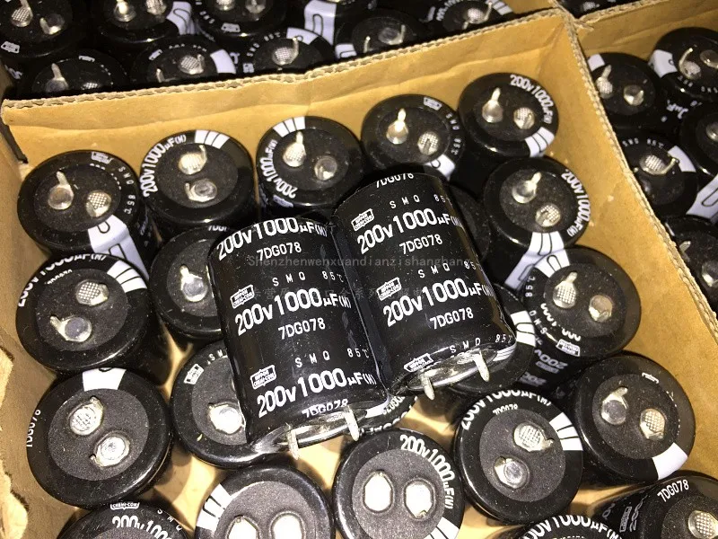 Новинка 2022 электролитический конденсатор усилителя NIPPON SMQ 200V1000UF 25X35MM 1000 мкФ 200 в 85