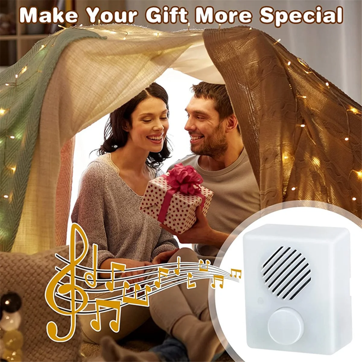 Звуковая коробка 16 м для мягких животных кнопочная звуковая 960 секунд