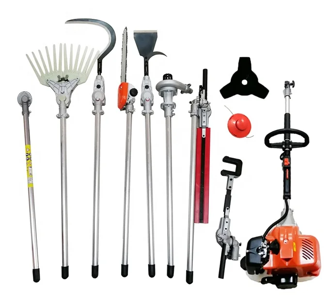 Функциональный садовый инструмент formulti 52 куб.см бензиновый триммер для травы