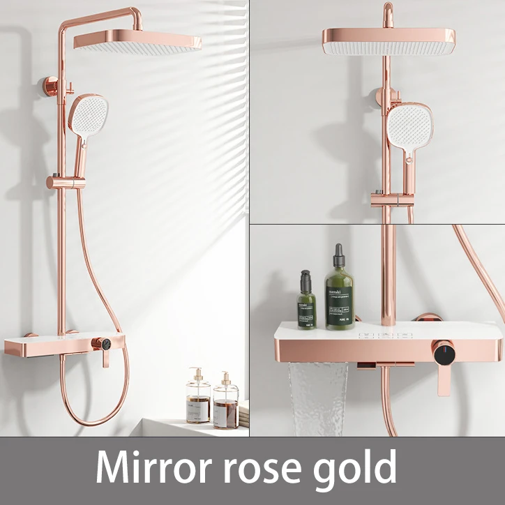 

Душевая система Brushed Gold Piano