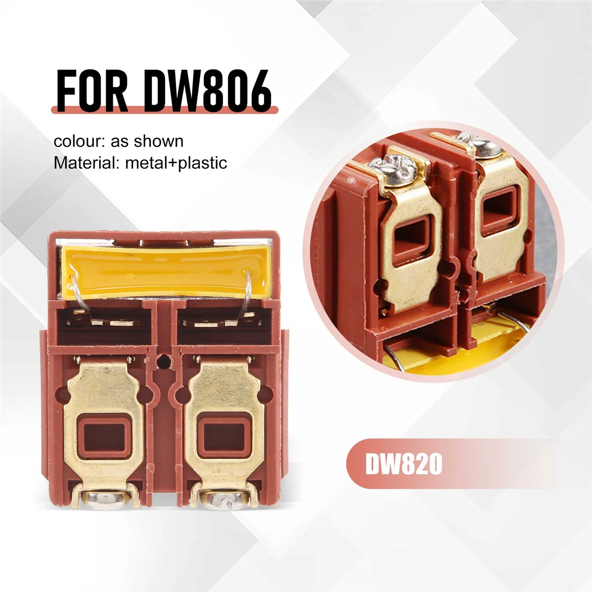 Замена переключателя ABFA для угловой шлифовальной машины DeWALT DW806 D28154 D28155 D28156 DW802 DW824 D28112 D28112X DW820 (art.: 3920cd78987be) - 3920cd78987be