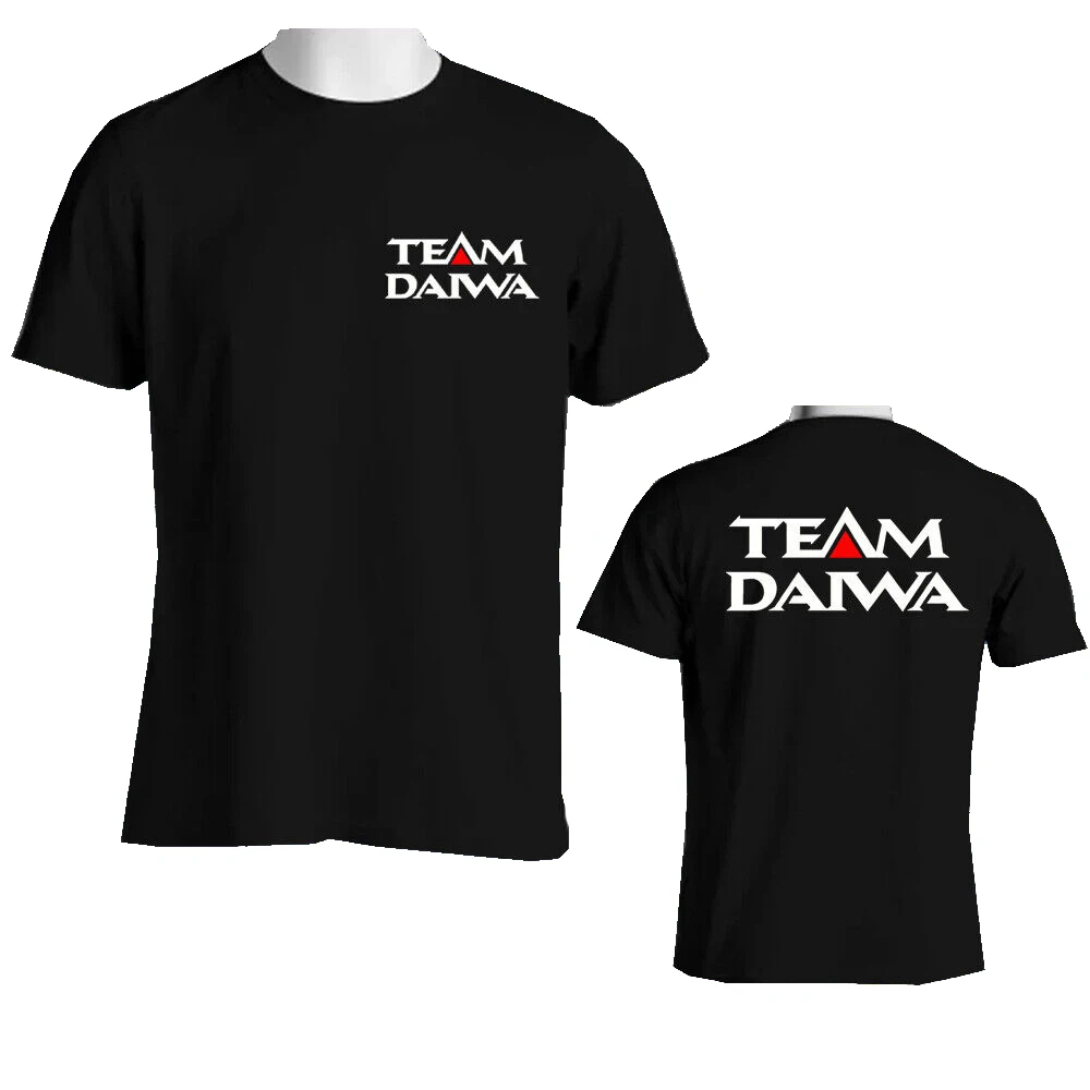 Удивительные футболки, мужская футболка, большая команда DAIWA Logo Pro Fishing Winner логотип, футболка, мужские черные футболки