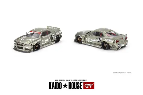MINI GT металлическая модель автомобиля 1:64