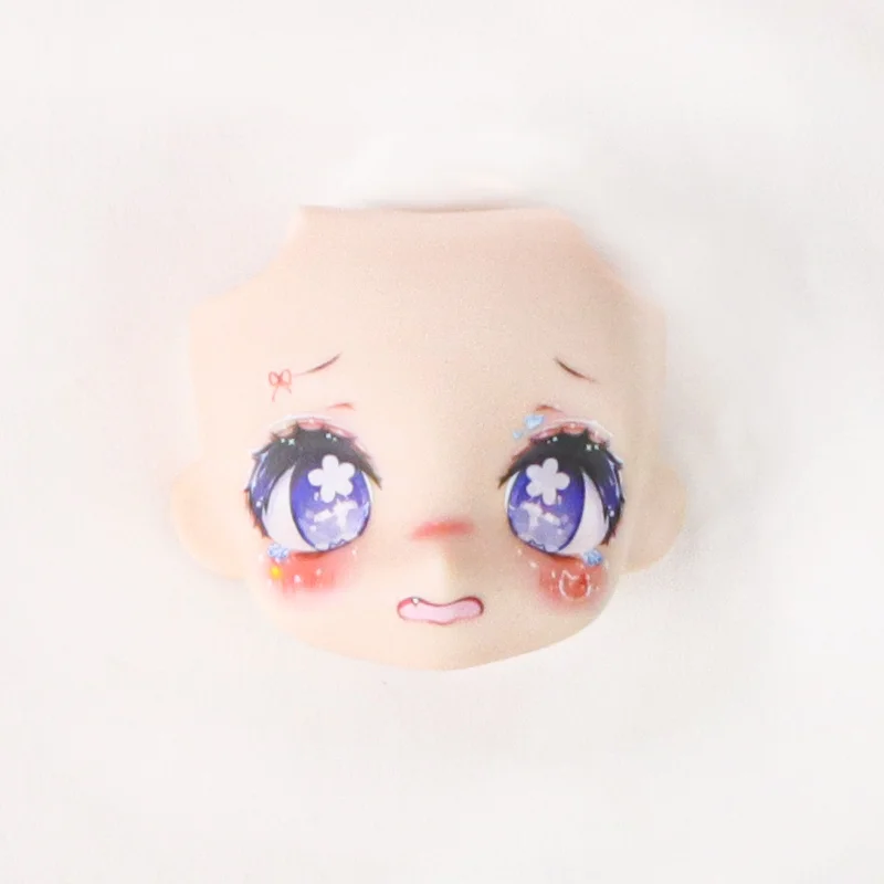 OB11 Лицо куклы 112 BJD Лицо куклы с 3D аниме-наклейкой Глаза Симпатичные сменные лица для GSC Голова DIY Аксессуары для девочки Подарок Детская игрушка (art.: 3920cfee802cf) - 3920cfee802cf