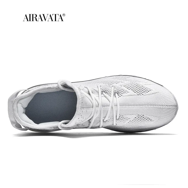 Men's Sneakers Breathable Men Running Shoes Air Cushion Comfortable Casual Skateboarding Shoes Mesh Wear-resistant