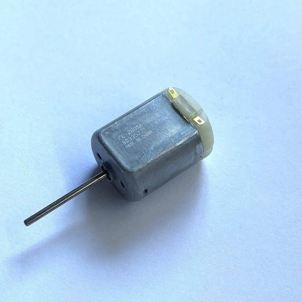 Оригинальный японский двигатель Mabuchi FC-280SA-18165, 12 В постоянного тока, 12400 об/мин, высокоскоростной длинный вал для привода дверного замка автомобиля/моделей Игрушек