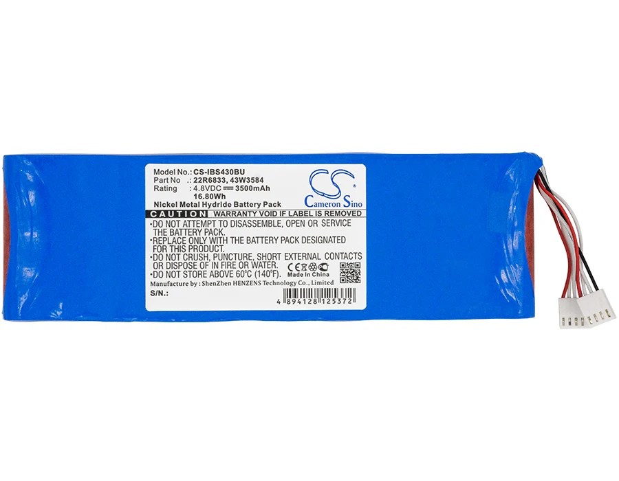 Аккумулятор RAID Controlle для IBM BladeCenter S 43W3584 43W3630 22R6649 45W5002 SAS Volt 3500 мАч