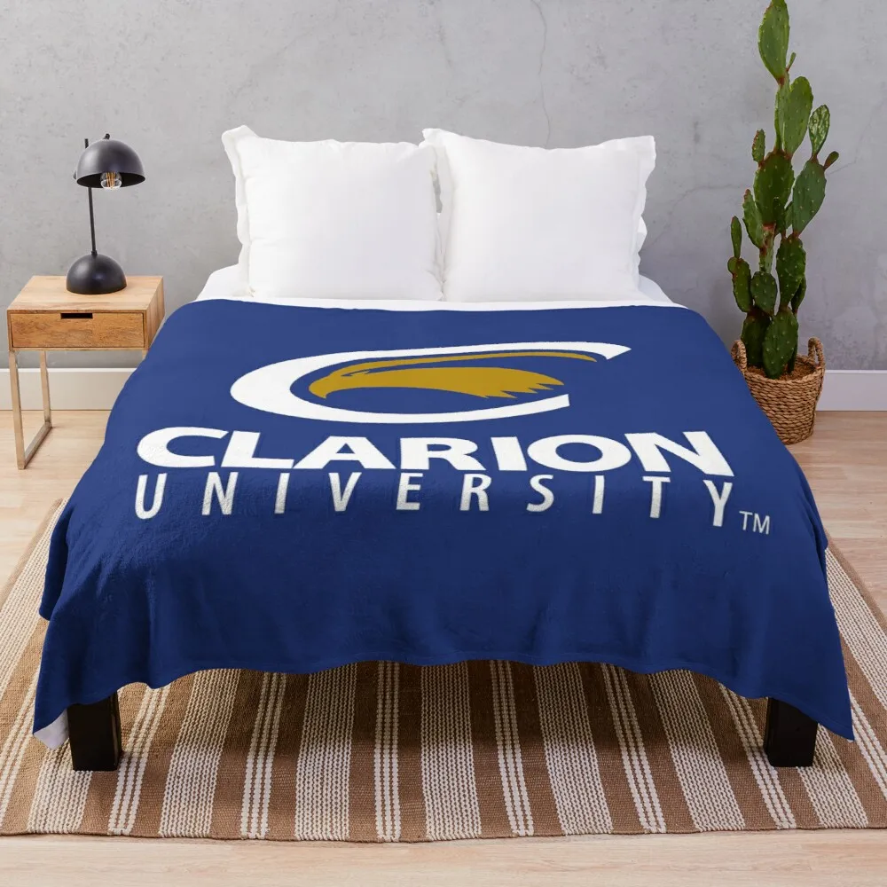 

Cobertor de microfibra do lance da universidade de clarion da pensilvânia