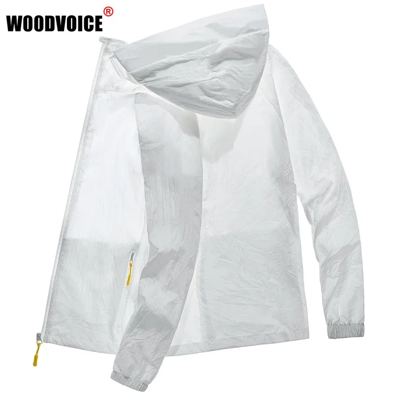 

New Skin Clothing Men's Breathable Season Outdoor Sun Protection Clothing Quick-drying Light and Simple Casual Jacket Coat