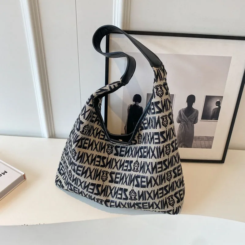 Холщовые сумки для подмышек в стиле ретро высококлассные дамские сумочки на