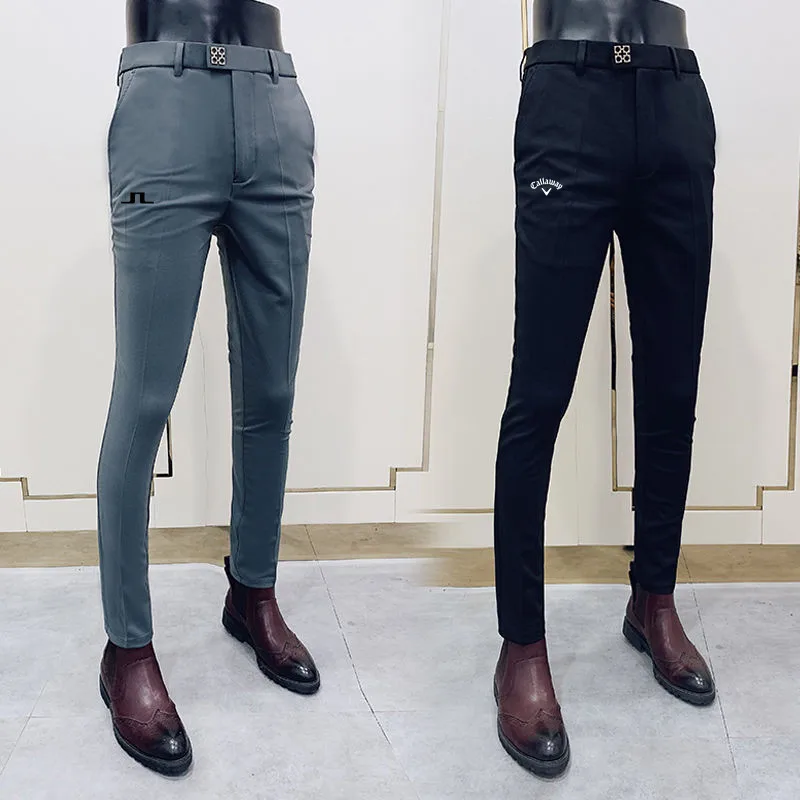 Golf Pants Men Autumn Men's Golf Clothing Pants Casual Pants Golf Clothes Men's Clothies J.LINDEBERG Golf Wear Men Pants Horse