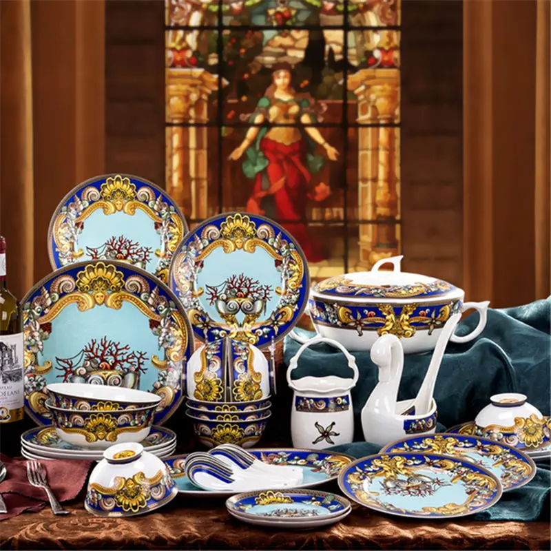 

Tableware set, ceramic bowl, soup bowl, gift, kitchenware, tableware, home decoration, porcelain