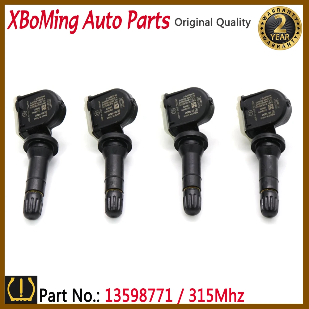 

13598771 TPMS датчик давления в шинах 315 МГц для Buick анклава Cadillac CTS Chevrolet Aveo 2007-2011 13598772 13540604