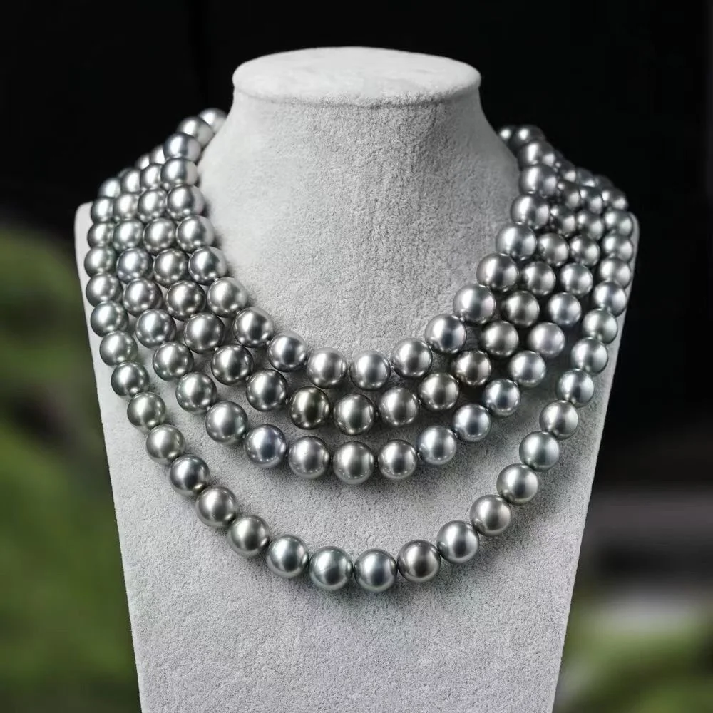 

Royal princess style Grey Pearl Necklace For Woman
