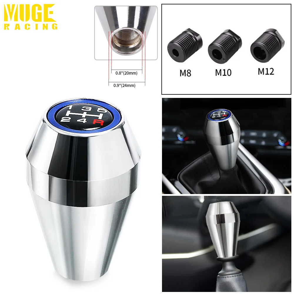 

5Speed Aluminium Alloy Auto Gear Shift Knob Diamond Shape Manual Shifter Dandle Car Parts For Toyota GR86 SUBARU BRZ SFN132