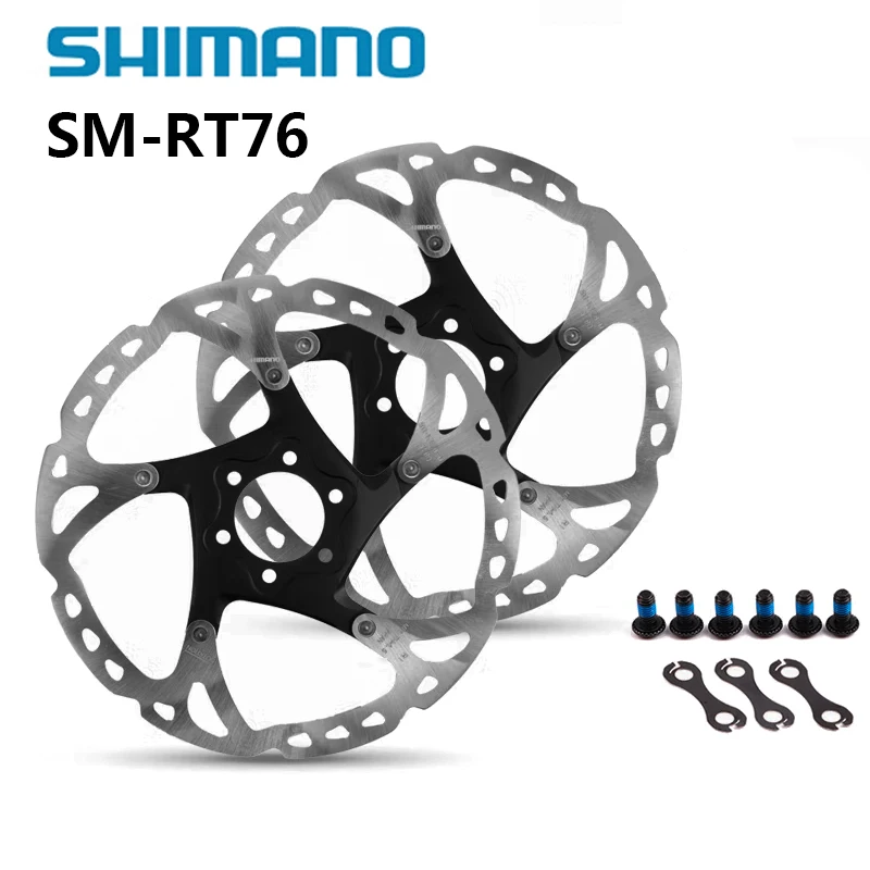 

Shimano SM-RT76 Brake Rotor SLX M7000 Disc Brake Rotor MTB With 6 Bolts Mountain Bike 160/180/203mm Rotor Bicycle Accessories