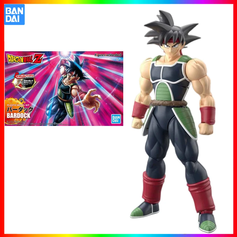 

In Stock Bandai Original Figure-rise Standard Anime Dragon Ball Saiyan Bardock Action Figure Assembly Model Collectible Toys