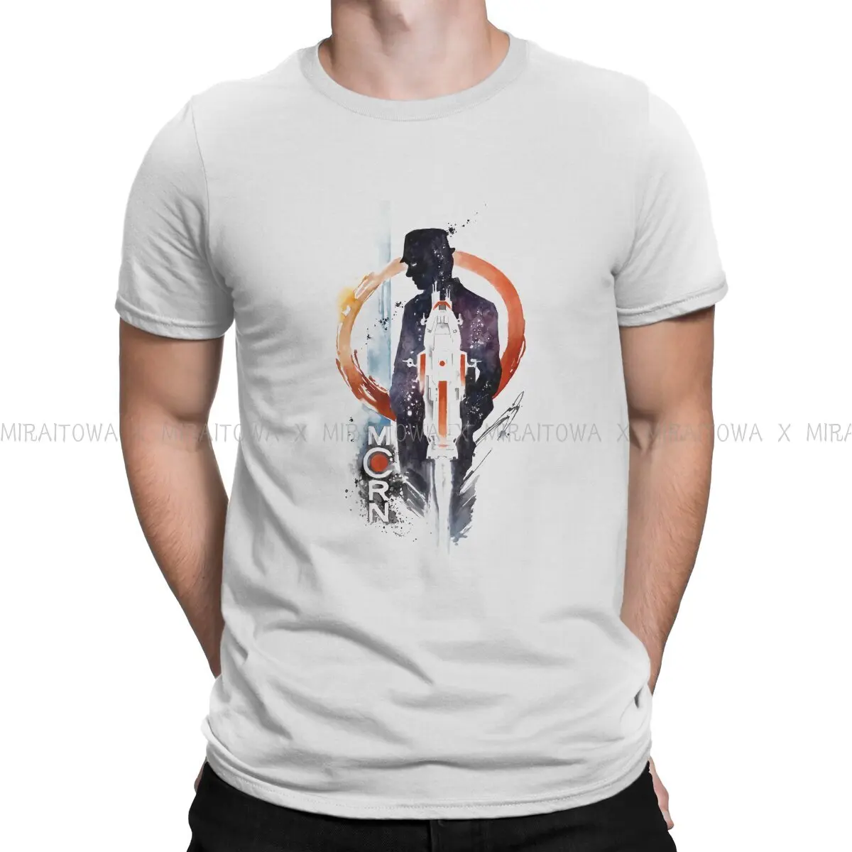 

Мужская футболка с круглым вырезом Tachi Spacesuit