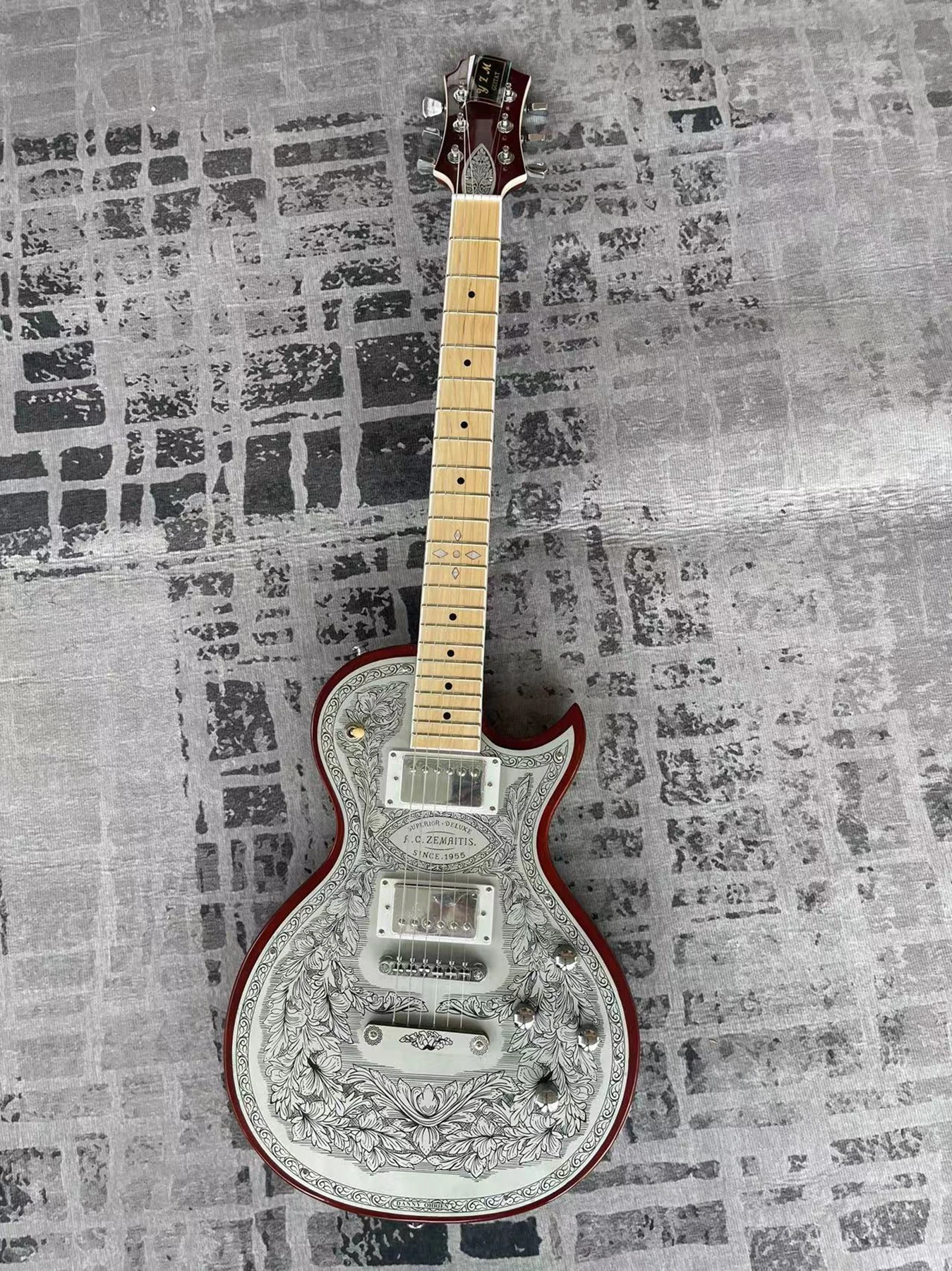 

Алюминиевый кленовый гриф, высококачественный пикап, гарантия качества, Высококачественная электрогитара, физическая фотография