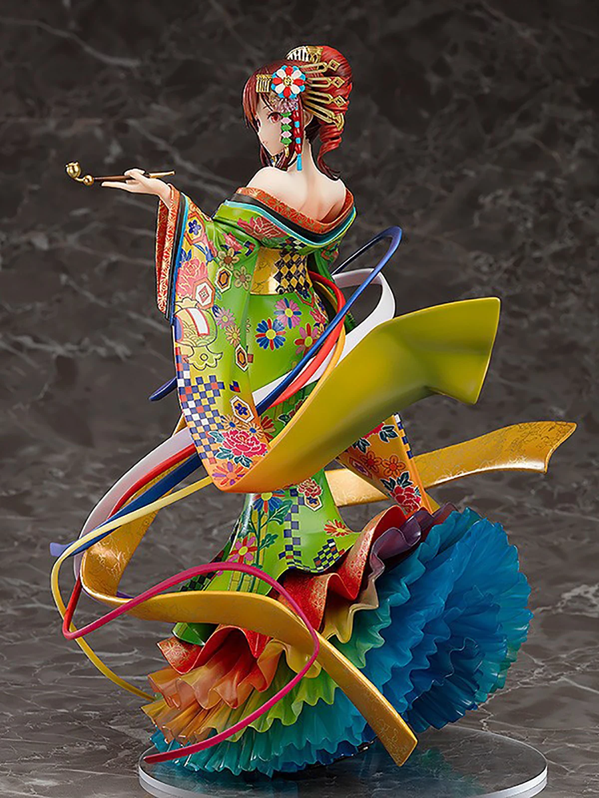 Фото Оригинальная оригинальная компания Good Smile Prepainted Utau Kasane Teto Yoshiwara Lament Ver. Коллекция готовых фигурок 1/7 H=270 мм №3