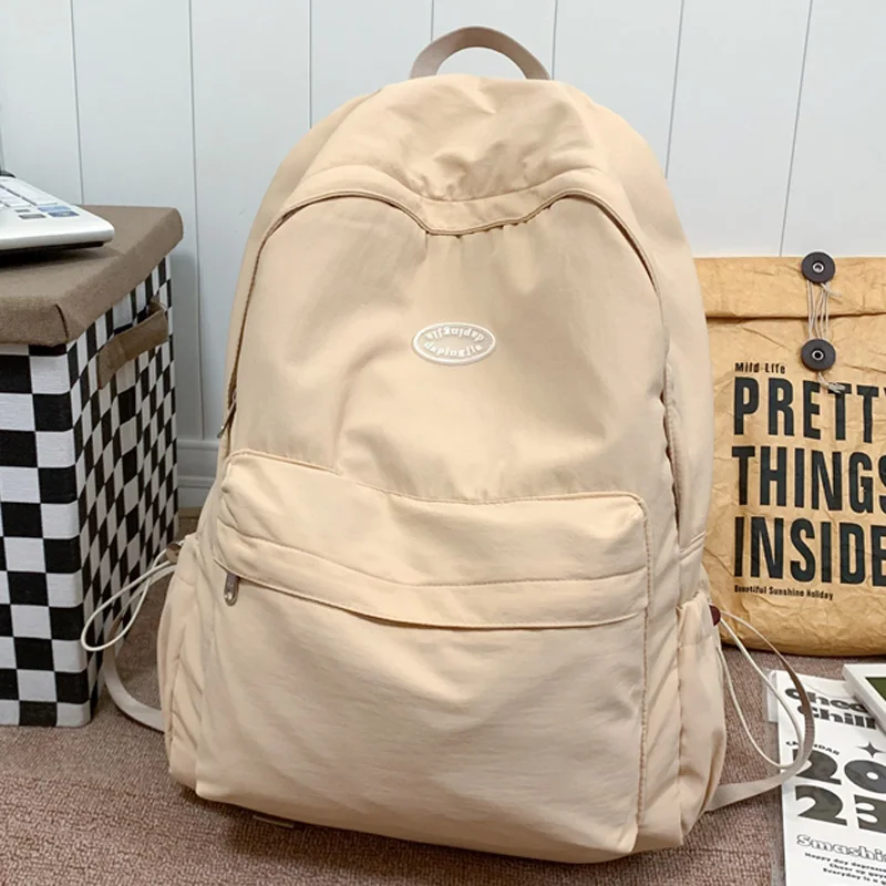 

Simple Designer Woman Backpack 2023 New Fashion Female Travel Rucksack School Bag Backpacks For Teenage Girls Boys High Quality