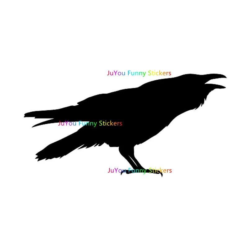 

JuYou Funny Stickers Exterior Accessories Personality Cartoon Animal Crow Bird Car Sticker Automobiles Motorcycles Vinyl Decals