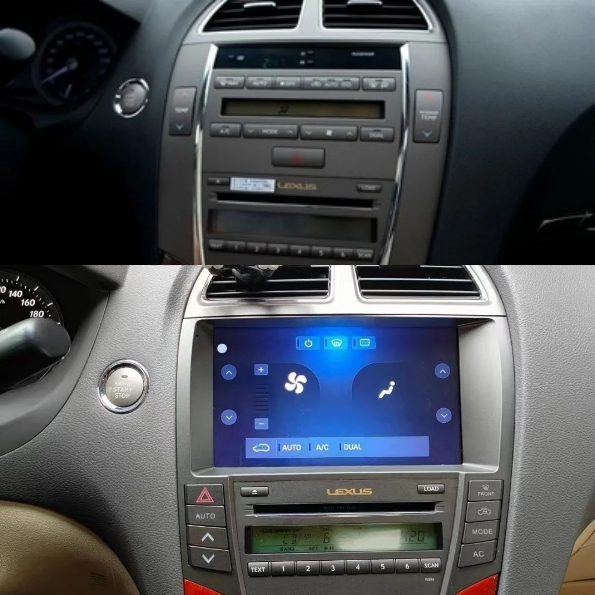 Android 13 0 Qualcomm Snapdragon для Lexus ES 2006-2012 автомобильное радио мультимедийный плеер
