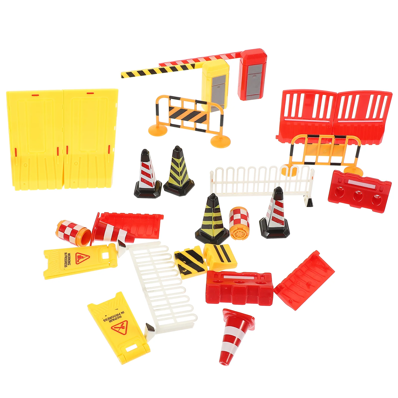 

Traffic Sign Set and Mini Cones for Kids' STEM Education and Construction Theme Parties