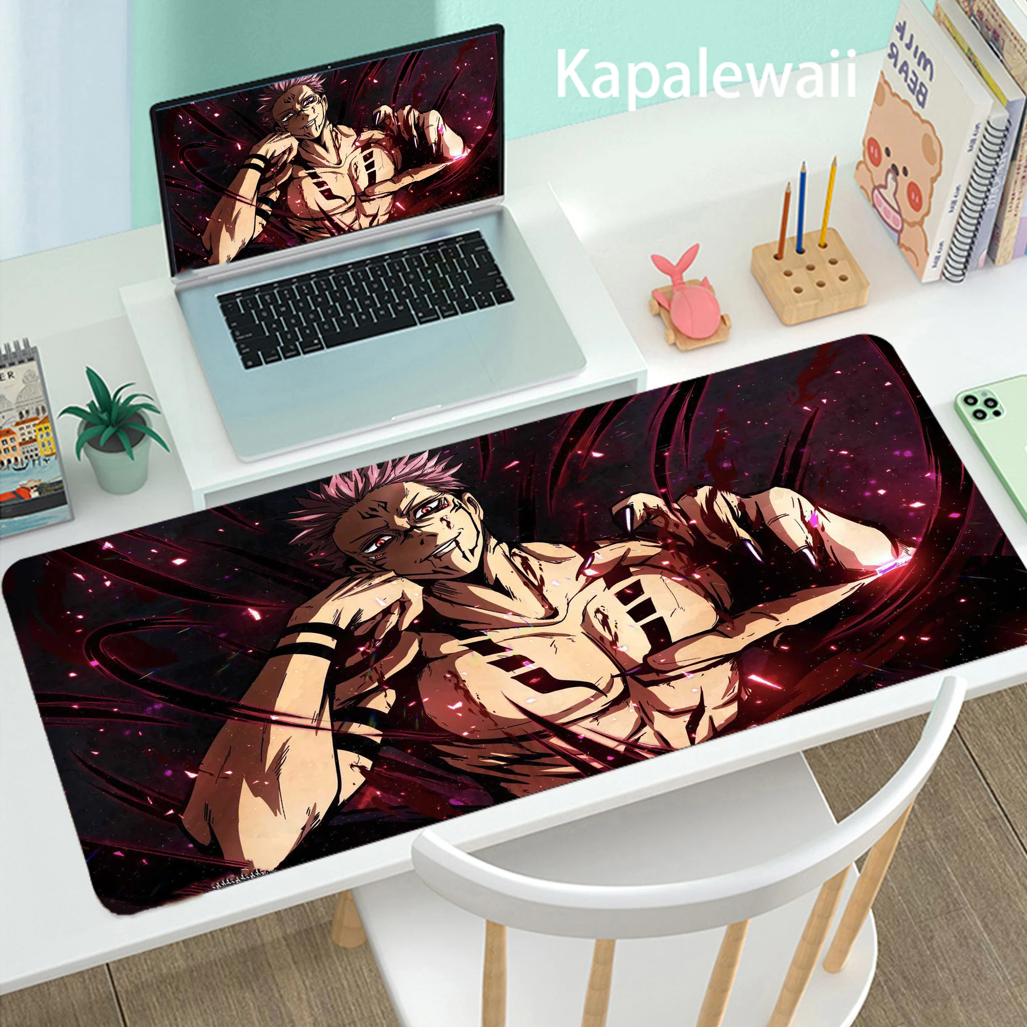 

Large Xxl 900x400mm Anime Jujutsu Kaisen Large Mouse Pad Table Carpet Mouse Pads Computer Gaming Peripheral Accessories Desk Mat