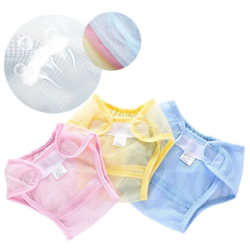 

Baby Diaper Panties Mesh Breathable Reusable Diaper For Children Eco-friendly Ecological Diapers For New Born Reusable Panties