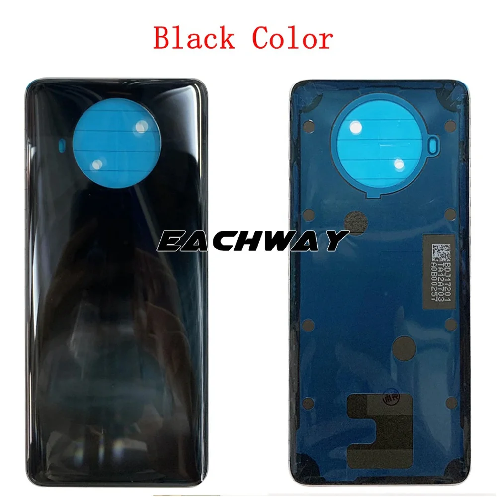 Задняя крышка для Xiaomi Redmi Note 9 Pro задняя аккумулятора стеклянная корпуса Mi 10T Lite
