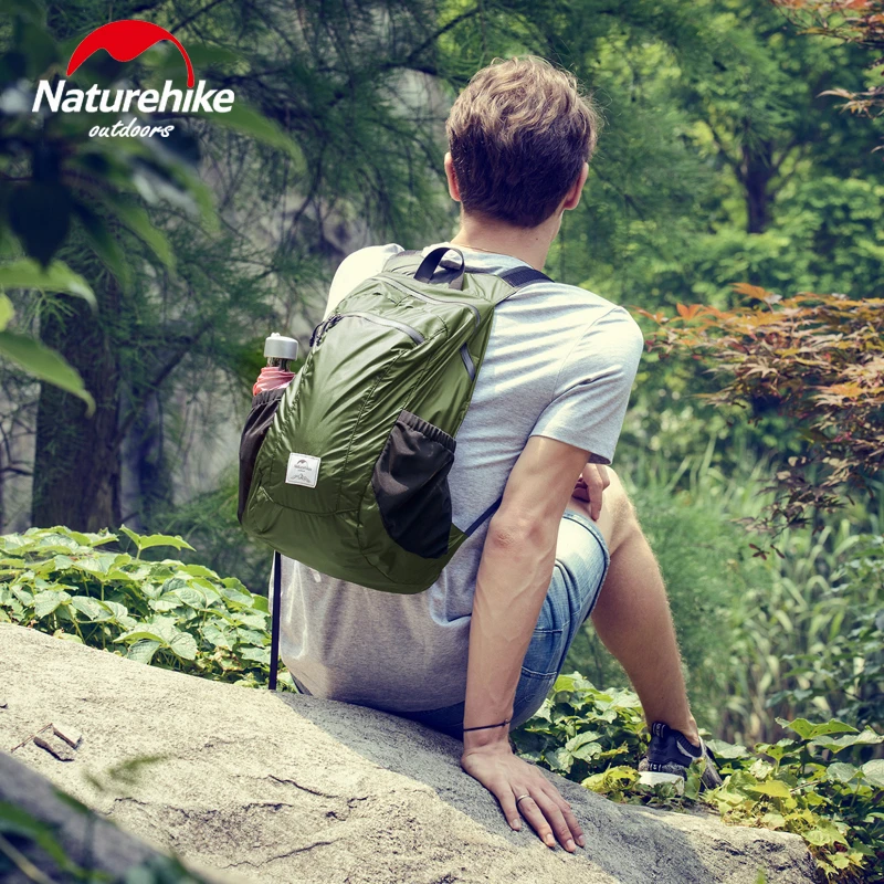 Водонепроницаемый нейлоновый рюкзак Naturehike 18л/22л