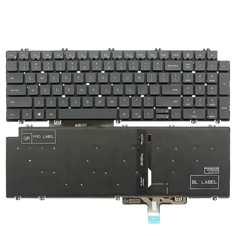 FORНовая оригинальная сменная клавиатура для ноутбука совместимая с DELL Precision 7550 7750