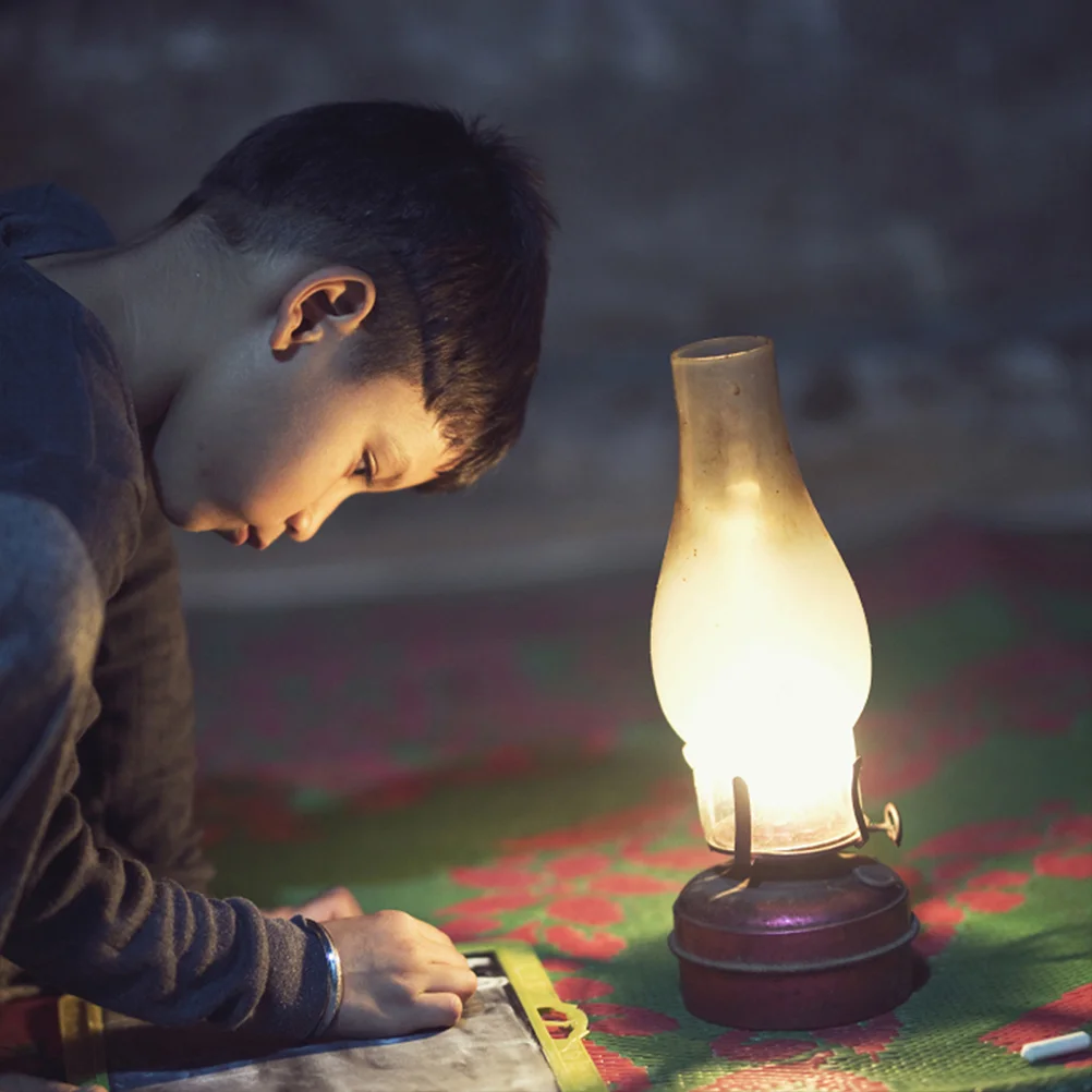 Керосиновый абажур прозрачное стекло масляные абажуры замена в стиле ретро для