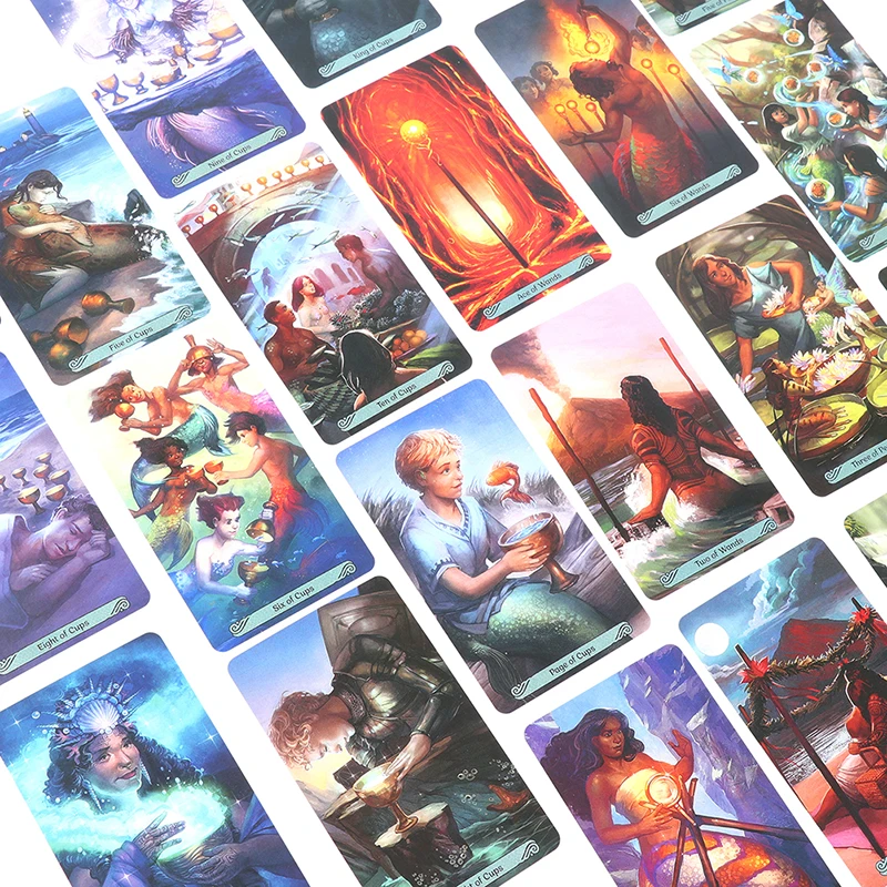 

Mermaid Tarot English board game Divination predicts multiplayer games